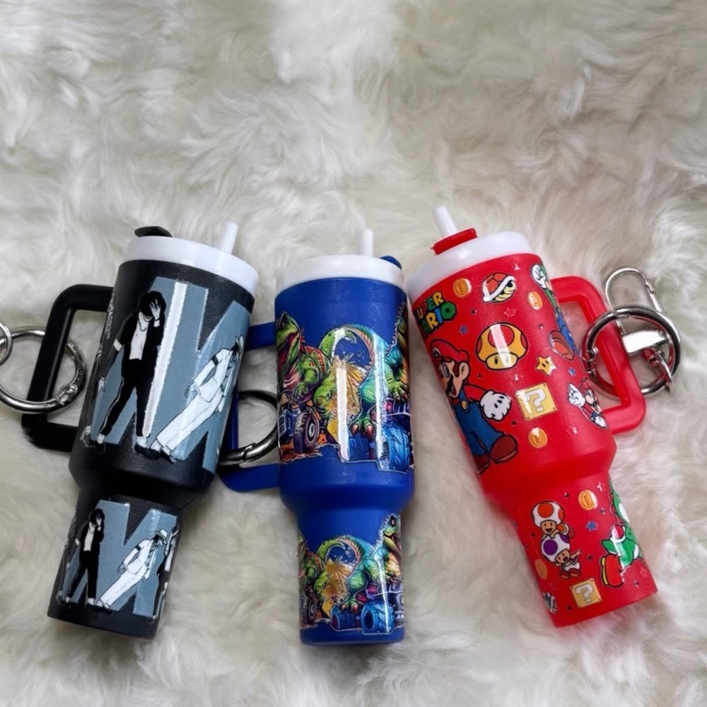 Mini Tumbler Keychains